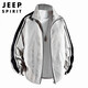 JEEP SPIRIT Jeep jacket men's jacket men's autumn and winter casual high-end style sports high-end sense handsome stand-up collar clothes