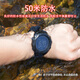 
Shield Tactical Watch New recruits on duty military fan electronic watch multi-functional compass temperature waterproof electronic watch men black [black disc rubber ring] standard model