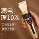 Hair clipper Philips flat electric clipper shaver for adults and children electric clipper rechargeable household electric hair cutting tool rich gold standard (iron blade)