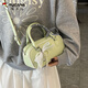 Specht Frisch Bowling -Tasche Sommer 2025 Neue Mode Retro Nische kleine Quadratbeutel vielseitige Ins Crossbody Bag Beibai folgen Sie dem Laden kostenlos