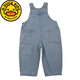 G.Duckkids Kinderhose koreanische Version Frühling und Herbst 2025 Neue Produkte Girls Overalls Lose Denim Baby niedlich großer PP-Overall Hellblau-Baby Overalls 100 geeignet für 90-100 cm Alter 3-4 Jahre alt