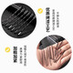 Clip, hairpin, bangs, broken hair, invisible one-word clip, black tightened small steel clip, hairpin at the back of the head for women, black arc-shaped, about 50 pieces, affordable package, free storage box