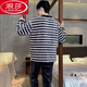 LangSha Coral Velvet Pajamas for men autumn and winter style plus velvet thickened warm set flannel men autumn home clothes K3889 L