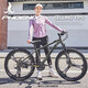 Phoenix official flagship store mountain bike men and women speed bike teenagers student off-road road racing Turui steel frame [spoke] long lime 26 inches [suitable for 160-185cm] 27 speed