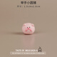 创意卡通可爱高高矮矮小猪微景观摆件装饰品配件娃娃屋桌面小摆件 随机一只【可许愿】