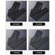[Élastique à quatre côtés en soie à quatre côtés] Pantalon décontracté pour hommes 2025 Summer Summer Straight Elastic Cool pantalon MDL699 Pieds plats noirs xl (120-135Jin [Jin est égal à 0,5 kg]))