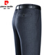 皮尔卡丹（PIERRE CARDIN）高端爸爸裤子夏季薄款长裤中老年男士休闲裤免烫西裤直筒宽松男裤 【冬季黄金绒】9898深灰色 加厚 38 【3尺腰围】收藏送袜子
