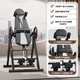 Umgekehrter Stand-in-Artefakt-Haushaltsdehnungsstrecker All-in-One-Fitness-Geräte Multifunktionsstrecker Invertierter Stand-In-Stuhl 2 [breites 39-cm-Panel] 2 U-förmige Schnappschüsse + Aluminium