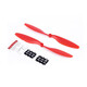
1045 propeller accessories F450/F550 wing quadrotor multi-rotor 10-inch paddle forward and reverse paddle quad-axis blade white 1045 forward and reverse paddle