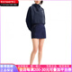 HONMA Fashion Golf Series Short Hooded Zipper Long Sleeve Jacket Women's Black S