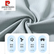 
Pier Cardin summer middle-aged men ice silk traceless short-sleeved shirt dad 2025 new summer casual shirt men 15816 gray-green S 165