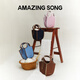 Erstaunlicher Song YiSong Obstkorb Neuer Eimerbeutel Denim Gemüsekorb Hand-In Crossbody Bag Women Denim Blue_spot