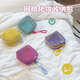 
Fan Ye's 2 dopamine portable toiletries storage bags, large capacity mesh travel cosmetics grid change bags