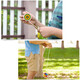 Mai Yi Traditional Wooden Children's Yoyo Primary School Student Yoyo Toy Yoyo Small Gifts for Outdoor Boys and Girls Solid Wood Yoyo 2-Piece Set (Rainbow + Windmill)