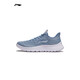 
Li Ning men's shoes running shoes light string casual jogging shoes Jiaka mesh breathable men's sports shoes soft gray blue 40
