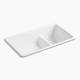 Yongfan Kohler K-6625-0 sur la plate-forme Andong, bassin de cuisine en fonte à double utilisation, cuisine à double caisse, etc. Basin de lavabo, bassin simple