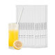 40,000 kilometers disposable straws PLA biodegradable straws high temperature resistant pregnant women and children drinks milk tea 6*230mm 100 pieces