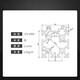 He Jiagong Industrial Aluminum Profile European Standard 6060 Double-Slot Aluminum Alloy Frame DIY Processing and Assembly Aluminum Accessories Heavy Duty Flower Tube European Standard JYZ-8-6630VR