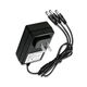 Adapter one to three power supply smart 12V2A router surveillance camera DVD player universal round hole 12V2A 1 meter (3 5.5)