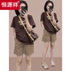 Hengyuanxiang Fashion Fashion's 2025 Summer New People Small People que usan edad reduciendo pantalones cortos de ocio