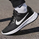 耐克（NIKE）/NIKE REVOLUTION 6黑白男女情侣缓震透气跑步鞋 DC3728-003 白蓝紫FJ1049-100 40