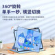 Jiusuo eignet sich für iPad Pro, das mit Stiftschlitz-Schutzabdeckung 9,7-Zoll-iPadpro 9,7-Zoll-Flachschale iPad Apple iPad ProA1674 Flip Cover Jacket Anti-Fall A1675 Gürtel [Lavendelgrau] A1673/A1674/A16755555555 geeignet ist