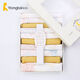 
bebetour Tongtai newborn washable diapers baby big meson cotton soft and breathable 10 pure cotton diapers for fixing belt Pink yellow blue stripes