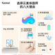 云麦智能体脂秤3s 充电智能电子秤家用体重秤 升级45项人体健康数据 高精准减肥体脂脂肪秤云雾白礼物