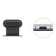 Chenzu suitable for iQOO Z10 Turbo+ mobile phone integrated dust plug charging port protection plug Android Type-C power plug trumpet speaker dust filter mobile phone accessories anti-lost dust plug black 1 piece
