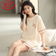 
LangSha pajamas (LangSha) women's summer pure cotton shorts for women can wear the new cotton home clothing set 9855 M
