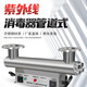 JESUS UV sterilizer pipeline type overflow sterilizer swimming pool aquaculture sewage treatment equipment pure water plant UV lamp sterilizer water supply sterilizer sterilization processes 3-5 tons of water per hour