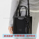 
Calvin Klein small ck Spring new mesh flower hanging decoration bucket bag tote bag fabric shoulder bag small trumpet women's Jet Black