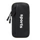 Raft core arm mobile phone case running bag with wrist bag multi-functional new style for men and women can be worn cross-body and hung on the waist for outdoor sports black diagonal zipper (wrist bag hung diagonally across the waist)
