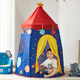 Badora Star Roaming Children's's Tend's Intérieur et Outdoor Home Rangemable Game Game House Girls and Boys Toy House