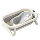Baignoire de baignoire nubeliti baignoire grande capacité pliable baignoire de bain baignoire artefact 0-3 ans