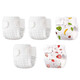 Pure Cotton Gaze Windel Windel Ring für Babys und Babys vier Jahreszeiten Windeln integrierte Windeln können gewaschen und atmungsaktiv [10A Antibakteriell] 5 Packs, zufällige Farbe L-Code [Empfohlen 15-25 Jin [Jin gleich 0,5 kg] Baby]