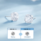 Central Chuang Fashion China Gold Authorized Silver Stud Earrings 2025 New Girl Birthday Gift for Girlfriend and Best Friend S925