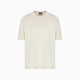 Armani T-shirt Spring and summer new men's short-sleeved simple casual round neck short-sleeved T-shirt top Men's Beige EM001070 AF13747 U1098 S