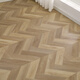 Kezhitu Coffee Deep Mome Momebone Modèle Parquet Plancher en bois Lémidité Léger Luxury Simple Works Works Exhibition Hall Floor XL3271 1