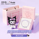 Zhenggang (ZGO) x Sanrio Kurome Bracelet Women's Lucky Beads Silver Bracelet Birthday Gift for Girlfriends 6153
