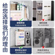 Linxiao balcony storage cabinet dust-proof storage cabinet integrated wall-mounted steel sun protection large capacity multi-functional storage cabinet huge thickness five doors six layers 100*42*176cm