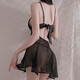Pyjamas sexy suspension en dentelle et sexy Hot Maid Uniforme Pure Nightmares Jupe émotionnelle Sous-vêtements amusants en dentelle noire + 9756 Net Vêtements Moyenne Taille 80-125 Jin [Jin est égal à 0,5 kg] Expédition confidentielle