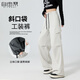 
Free-designed work pants for women in autumn 2025 new high-waist wide-leg paratrooper casual pants outdoor sports mountaineering charge pants