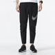 Nike (Nike) Ice Seide Schnell trocknende Jogginghosen Männer, die sich verjüngte kleine Fuß-Casos-Hosen dünne atmungsaktive Laufhosen Schwarz/DM6627-010 M120-130JIN [Jin entspricht 0,5 kg]