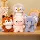 Mesa de adornos de escritorio con lindos adornos de mesa de muñecas de oso acompañamiento de regalos de cumpleaños para hombres y mujeres Tabla de muñecas Compane Plush Toys [Lamb]