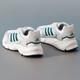 
Adidas running shoes men's shoes 2025 autumn new CRAZYCHAOS retro sneakers low top mesh casual shoes JS4839 white and green 42.5 (265mm)