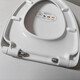 General Wrigley Toilet AB1286/1118/1113 urea formaldehyde cover plate after-sales toilet silent slow down with damping A type cover plate AB1286 1113 1136 urea formaldehyde