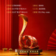 Han Zhen Tangxi (Honzontx) Bunte Kupfer Schlangen Ornamente Spirit Snakes Segens Büro Handwerk Zodiac Maskott