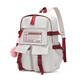 
OULUNCHI (OULUNCHI) high-end brand schoolbag for primary and secondary school students for women trendy and fashionable large capacity junior high school lightweight protection white [32*14*46CM]