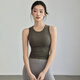 
Shercehman Yoga Clothing Sports Underwear Women's Shockproof Cluster Sleeveless Vest Summer Pilates Top Fitness Bra
